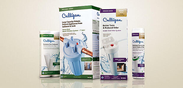 New Culligan Packaging Design By Heinzeroth Marketing Group